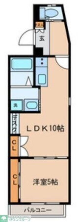 リベレンテ幡ヶ谷の物件間取画像